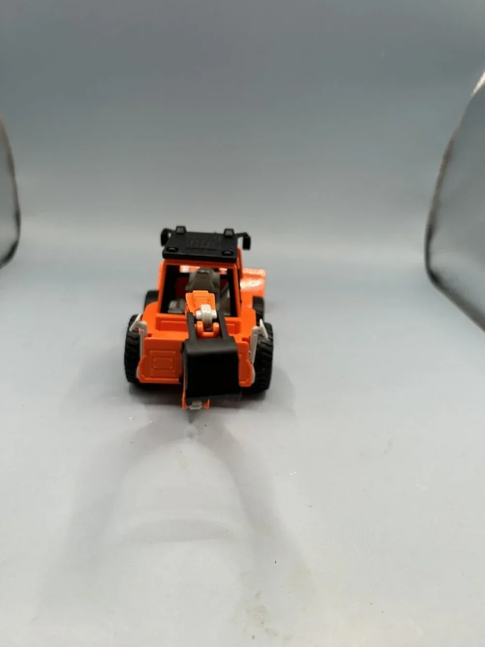 Bulldozer Backhoe Combination Construction Vehicle With Noise. Plastic Toy
